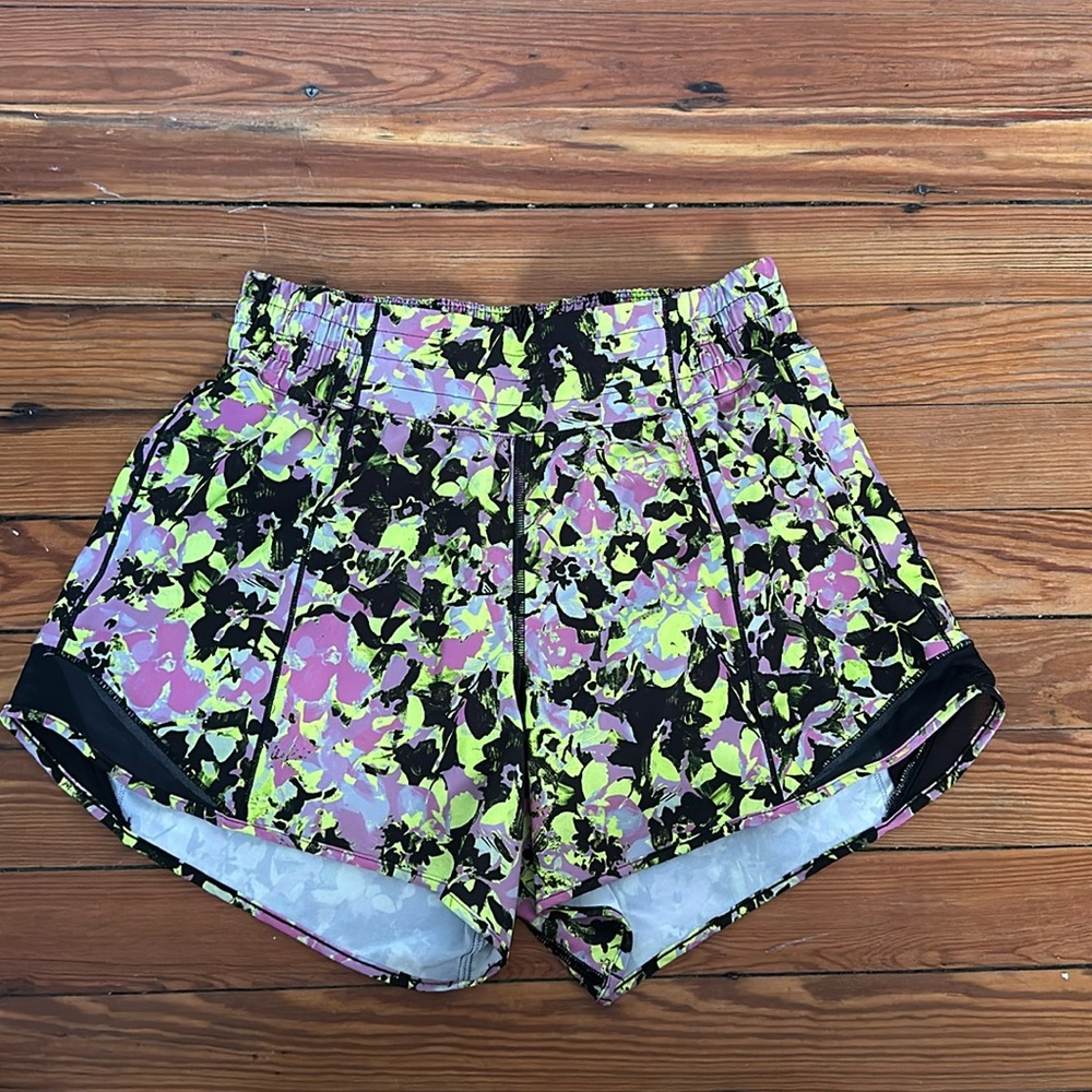 Hotty hot high rise lululemon shorts